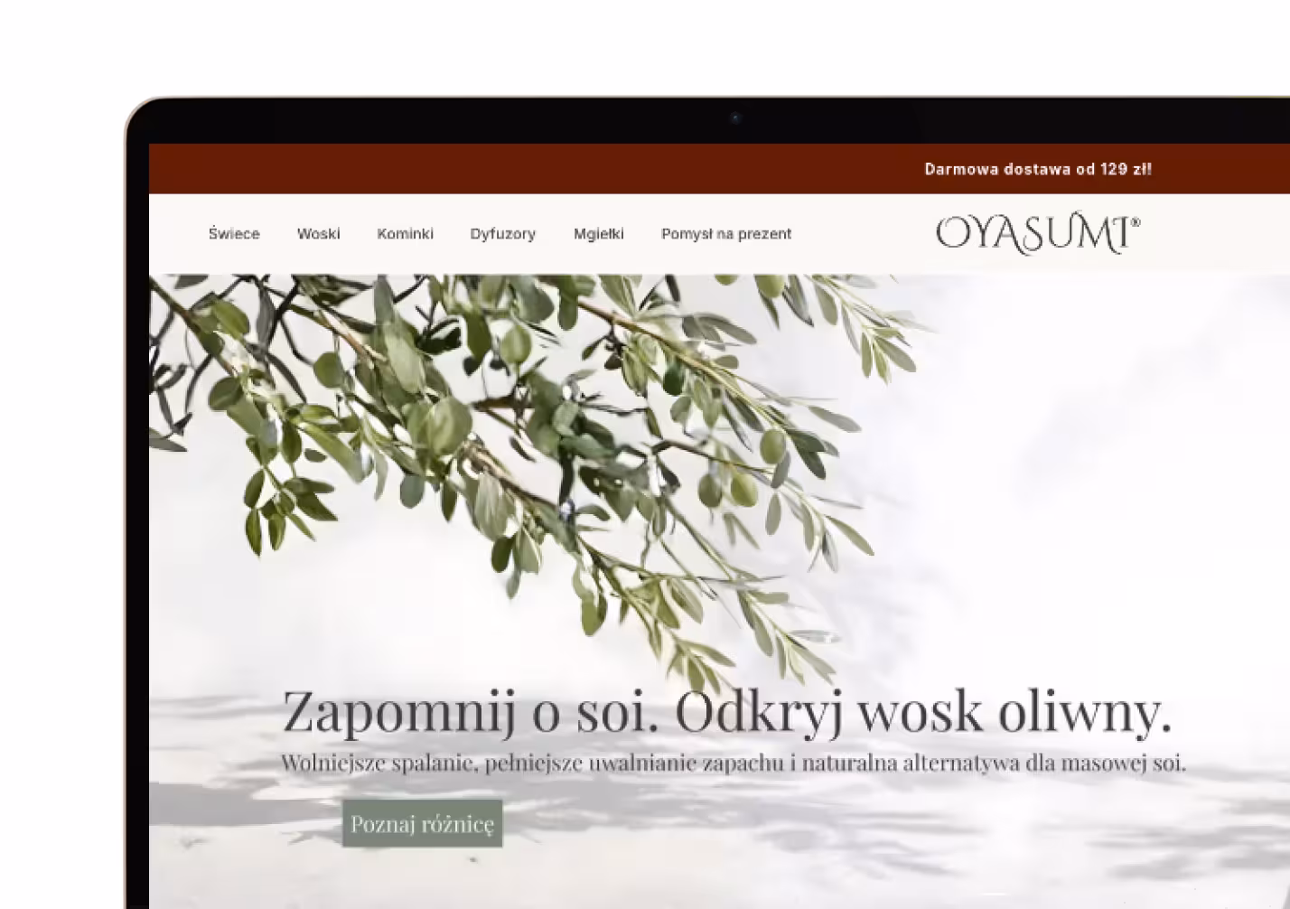 Oyasumi – Olive Wax Scented Candles